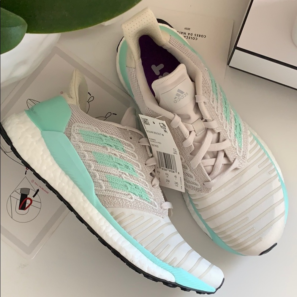 NEW Adidas solar boost sneakers shoes - Picture 7 of 8
